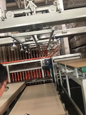 comprare Press Melamine Plate Making Machine Machine di laminazione a breve ciclo 15KW online manufacture