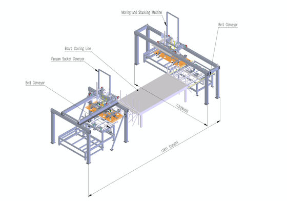 4X9 porta a breve ciclo di laminazione a caldo per cartone di cocco 1600 tonnellate