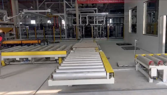 4×8 cartone artificiale MDF macchina di stampa a breve ciclo linea automatica produzione di pannelli a base di legno